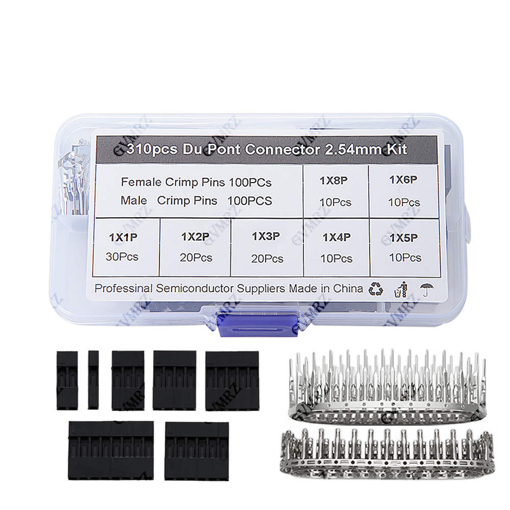 Diy Electronics Gadgets - 310PCS/BOX 2.54mm Male+Female Dupont Wire Jumper