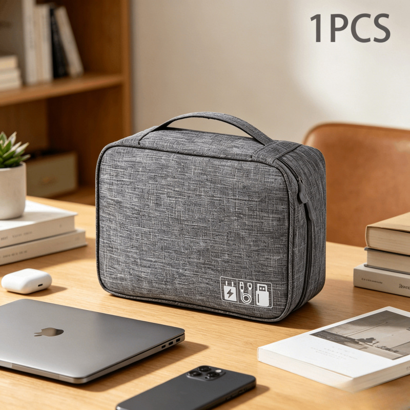 Electronics And Gadgets With I - Waterproof Travel Digital Organizer Bag, Portable
