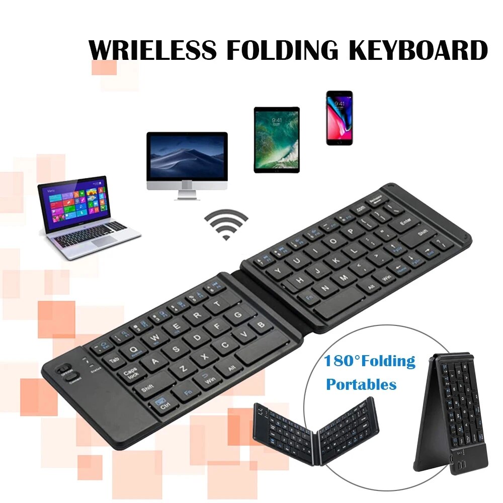 Folding Bluetooth Keyboard For - Wireless Keyboard Mini avis et prix