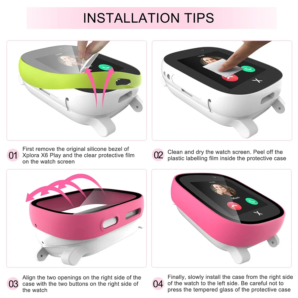 Case for Xploar X6 Play Kids S - Smart Watch Kids avis et prix
