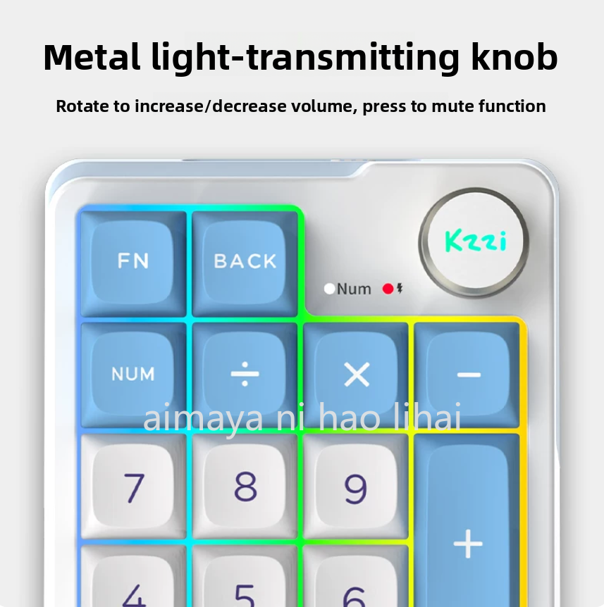 Kzzi K20 Mini Keypad Three Mod - Wireless Keyboard Mini avis et prix