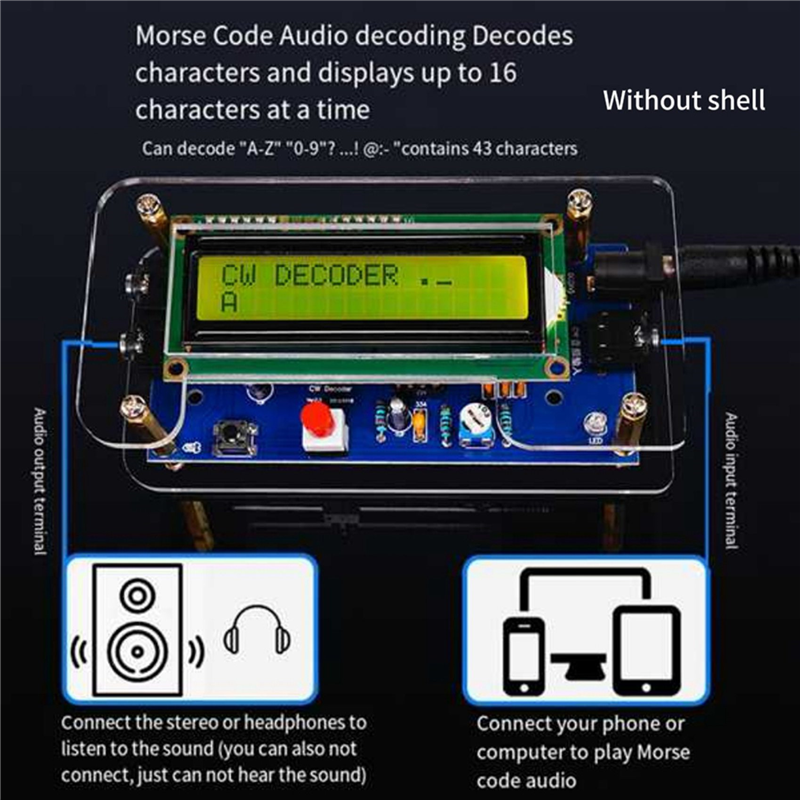ELECT-2X DIY CW Trainer Decode - Election Electronics & Gadgets Store Woocommerce Theme avis et prix