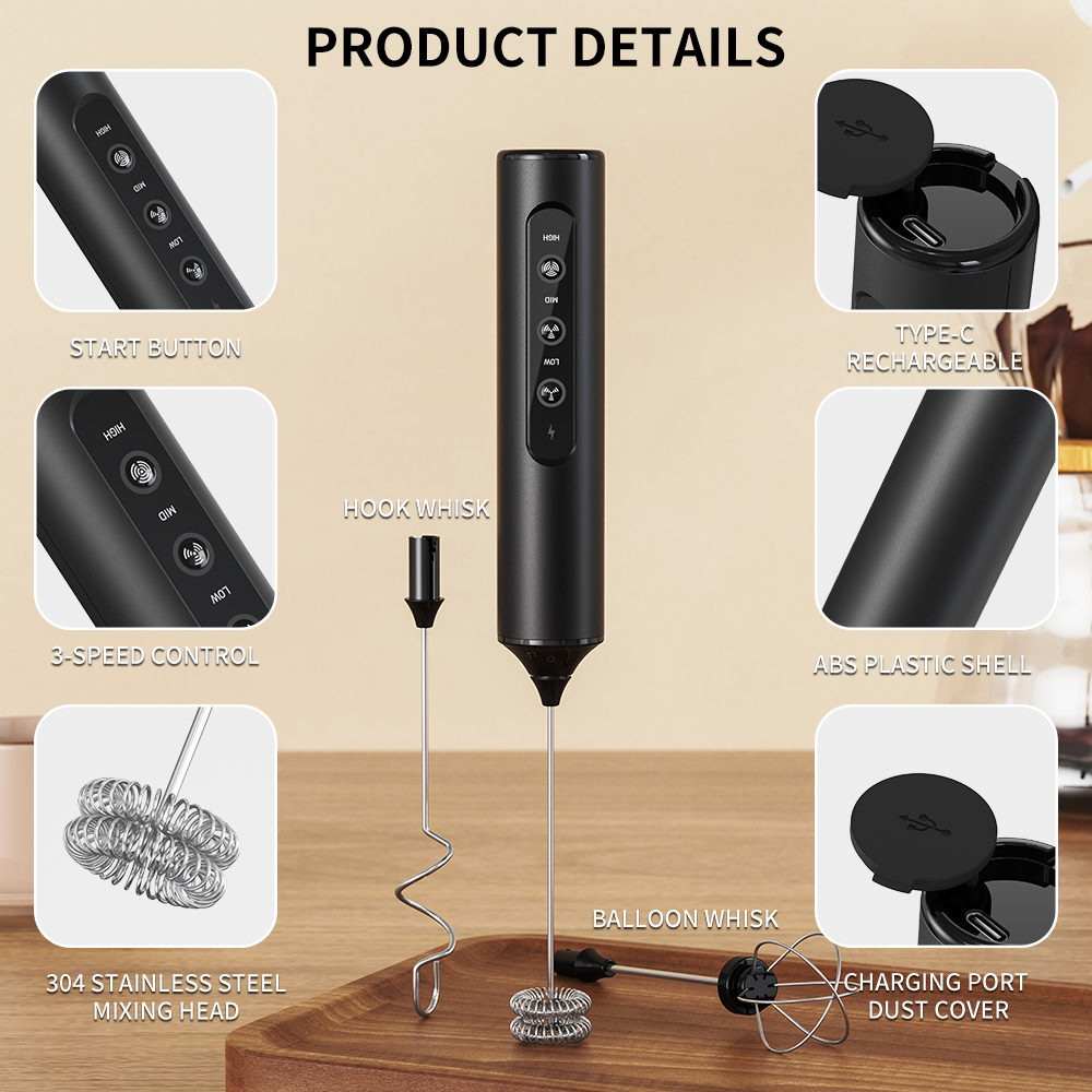 3 in 1 Electric Handheld Milk  - Kitchen Electronics Gadgets avis et prix
