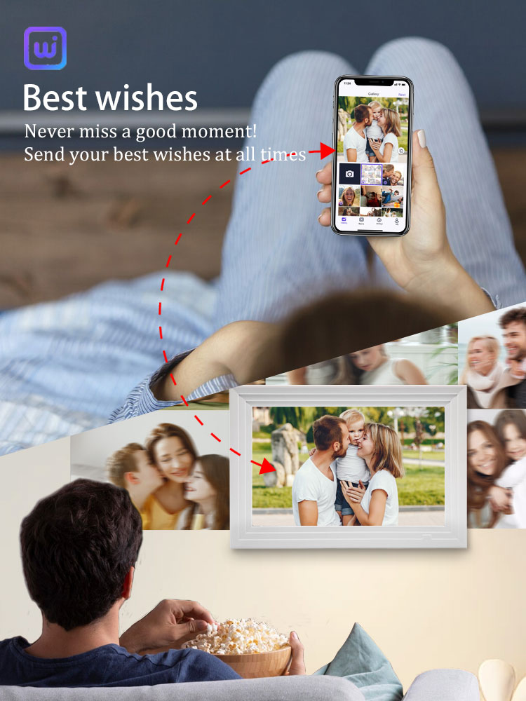 10.1-Inch WiFi Digital Photo F - Digital Photo Frame Wifi avis et prix