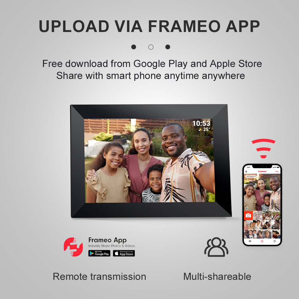 Display 10.1 Inch Wifi Digital - Digital Photo Frame Wifi avis et prix