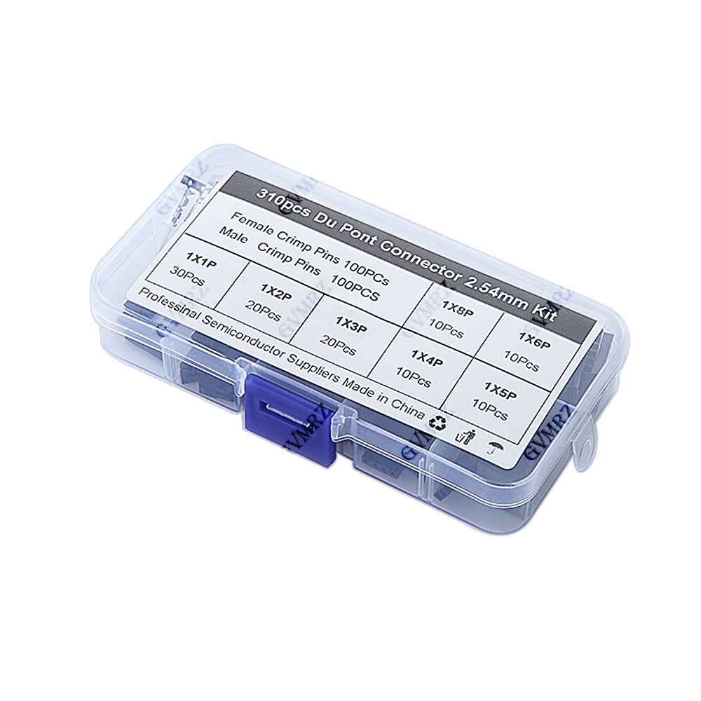 310PCS/BOX 2.54mm Male+Female  - Diy Electronics Gadgets avis et prix