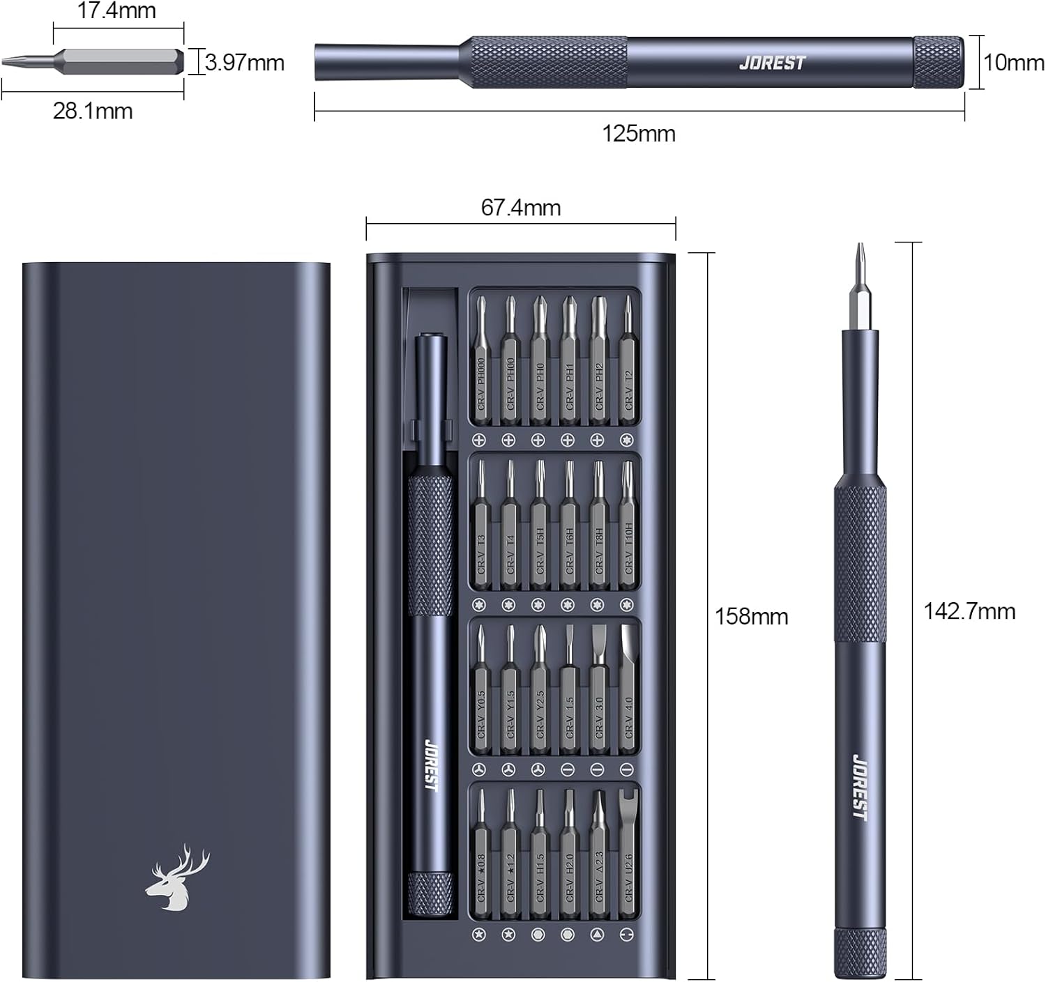 25-IN-1 Precision Screwdriver  - Electronics Gadgets To Gift avis et prix