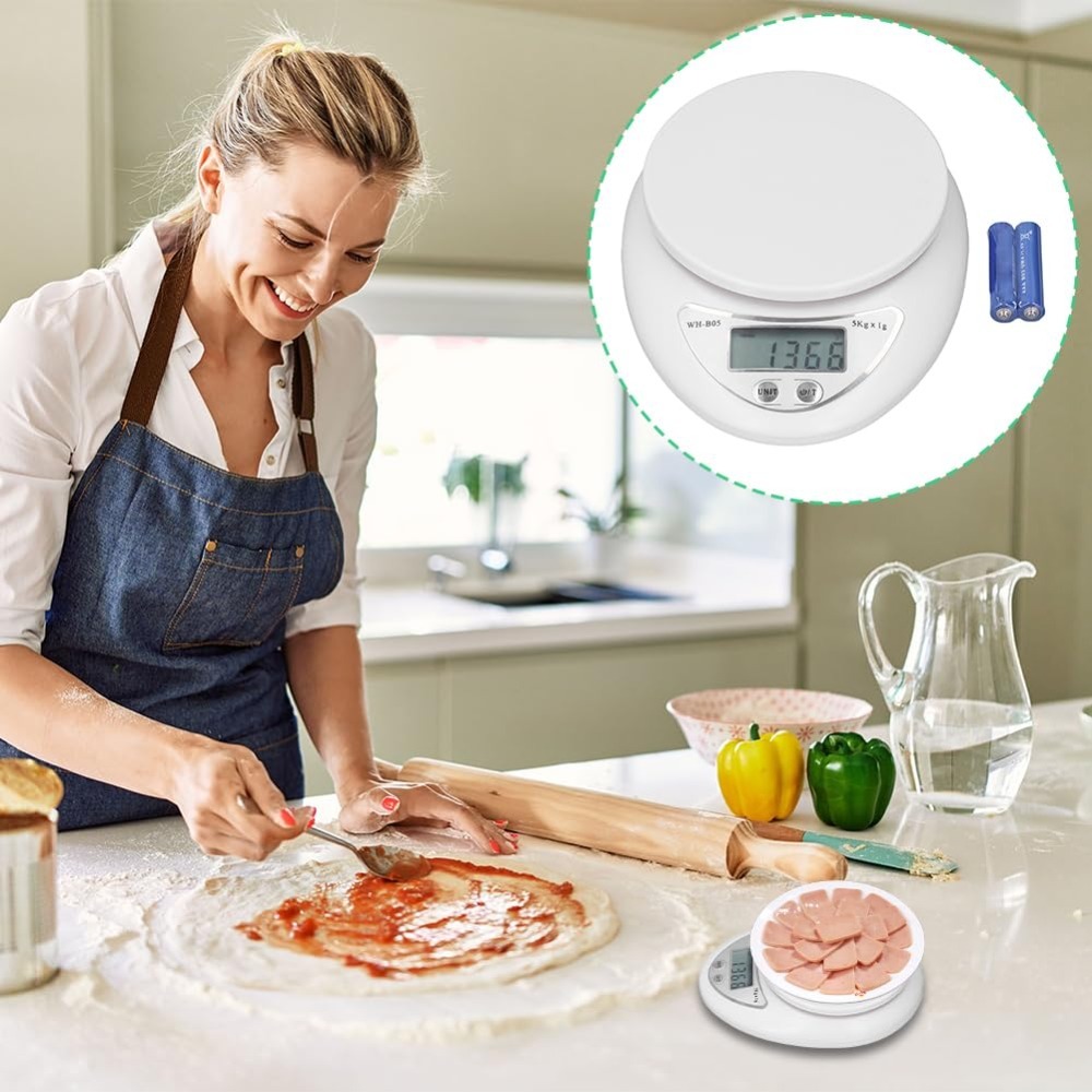 5Kg Digital Kitchen Scale Mult - Kitchen Electronics Gadgets avis et prix