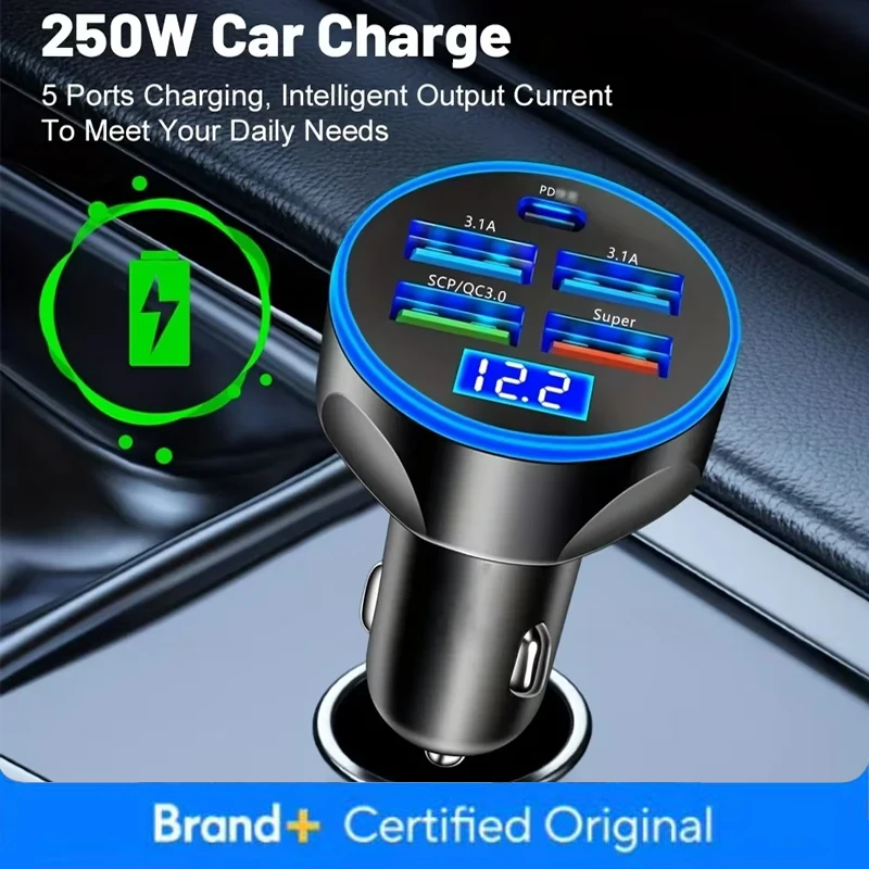 250W Super Fast Charging Car C - Election Electronics & Gadgets Store Woocommerce Theme avis et prix