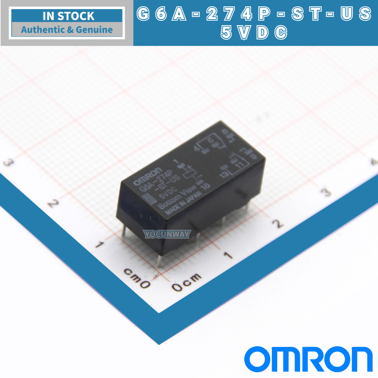 OMRON Signal Relay G6A-274P-ST - Electronics In Japan avis et prix