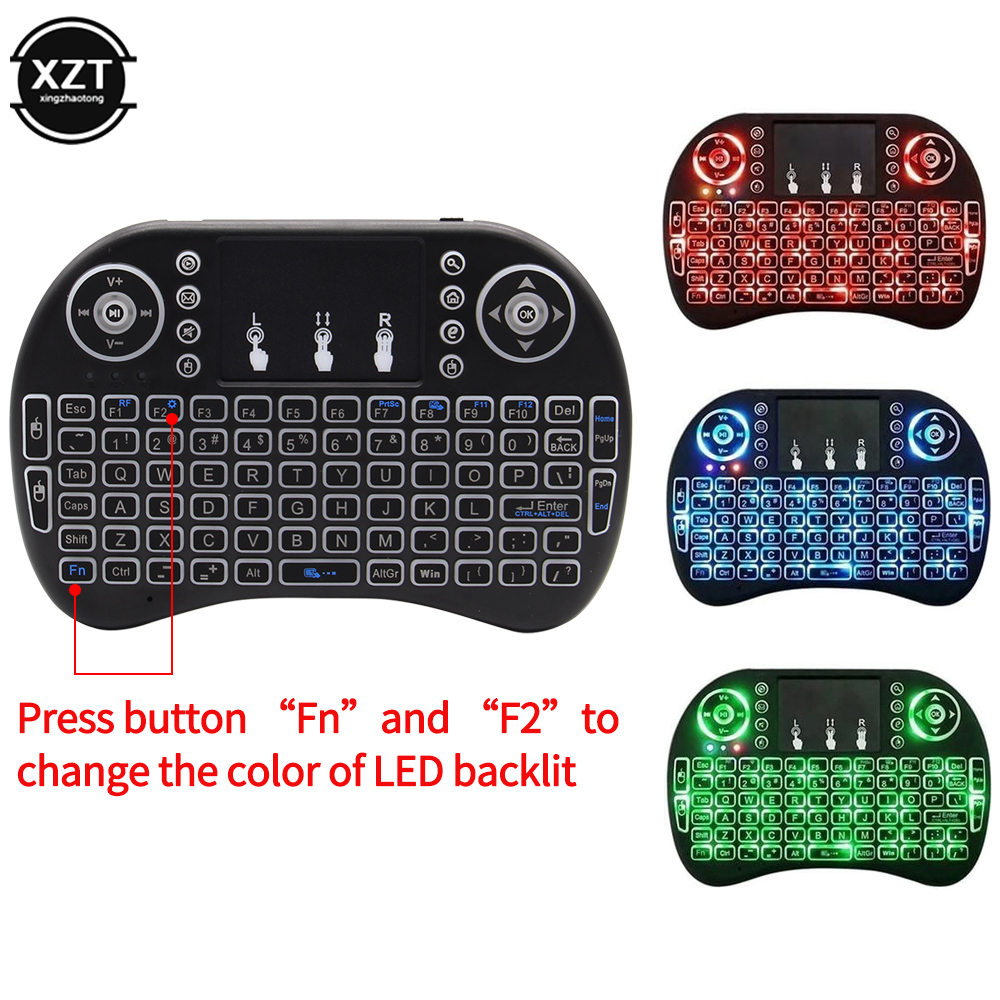 Backlit English Russian French - Wireless Keyboard Mini avis et prix