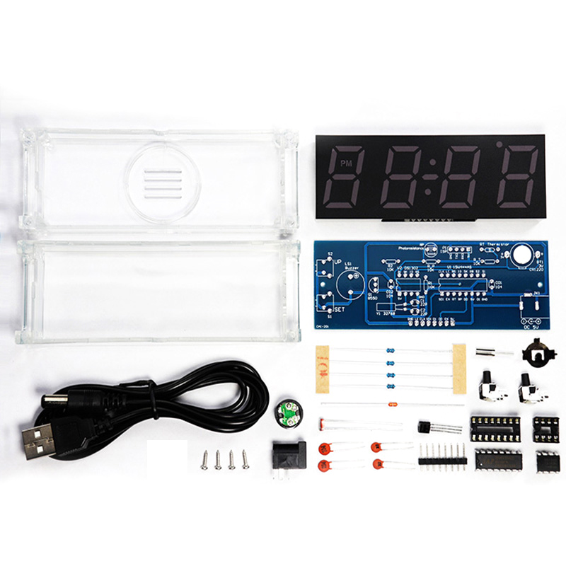 Digital Tube DIY Clock Kit Tem - Diy Electronics Gadgets avis et prix
