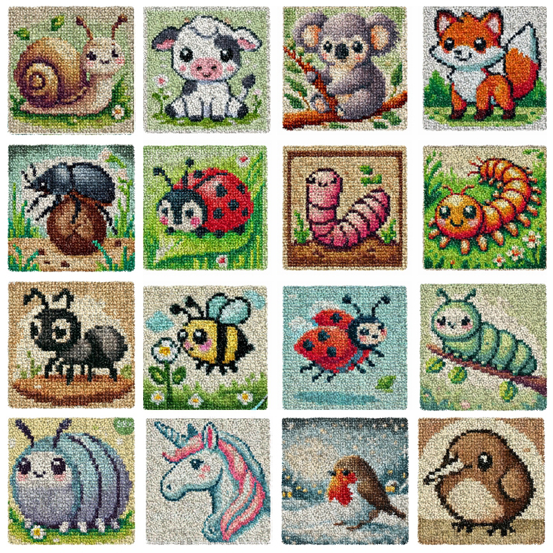 Cute Animals Embroidery Latch  - Diy Electronics Gadgets avis et prix