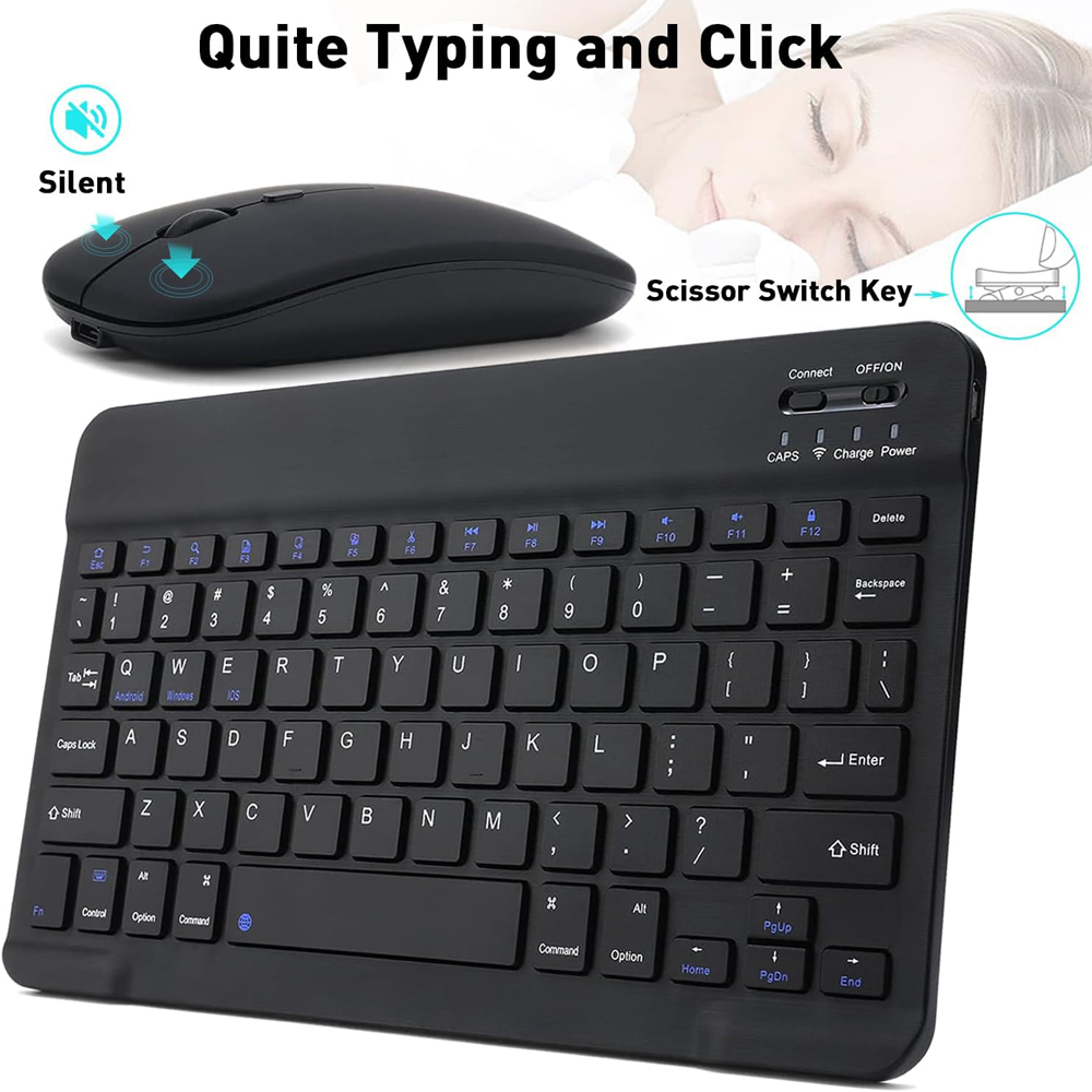 10 lnch  Wireless  Bluetooth M - Wireless Keyboard Mini avis et prix
