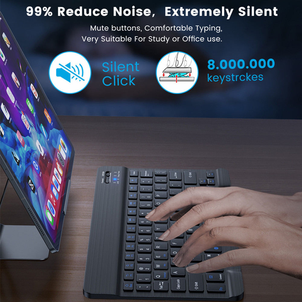 10 lnch  Wireless  Bluetooth M - Wireless Keyboard Mini avis et prix