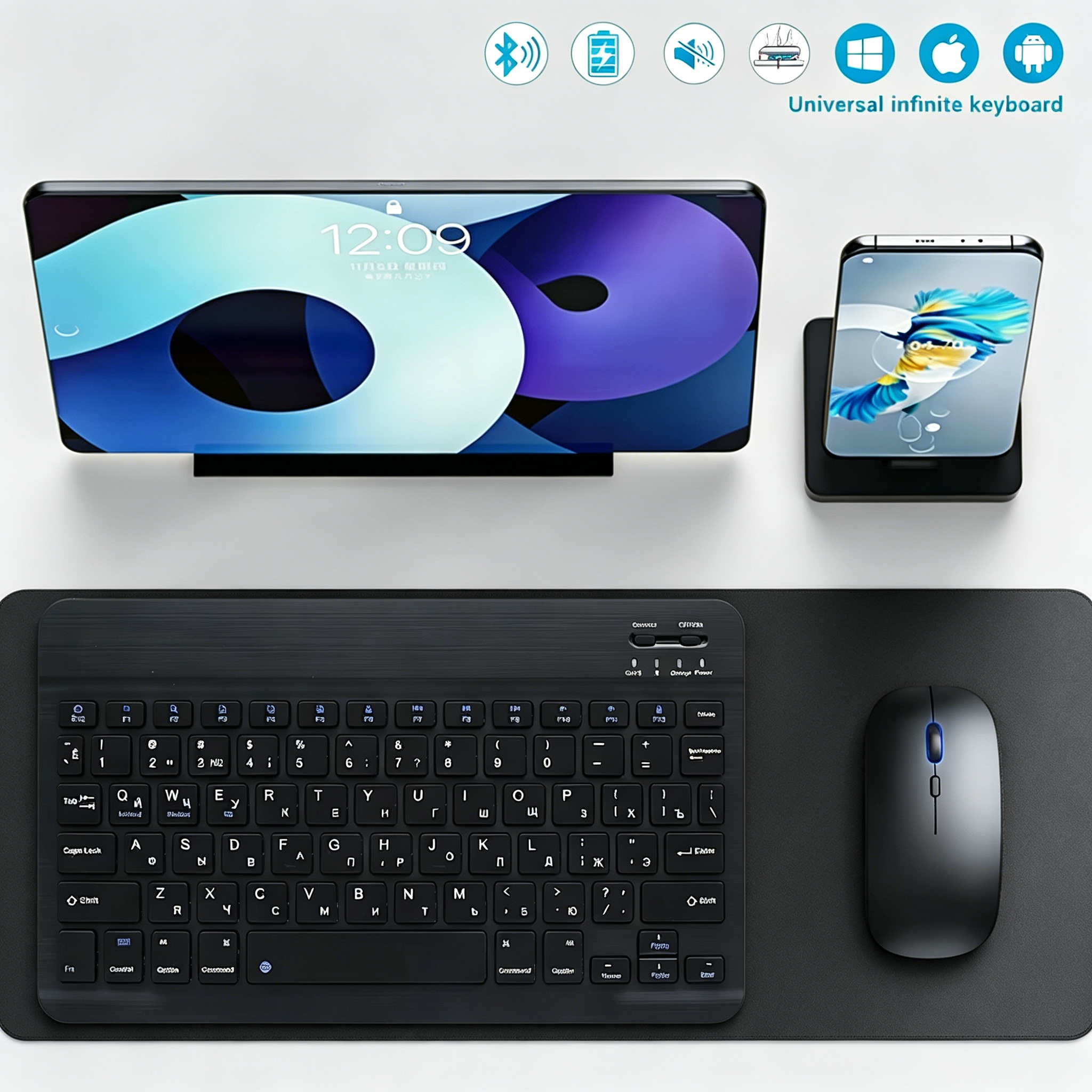 Bluetooth Wireless Keyboard Mo - Wireless Keyboard Mini avis et prix