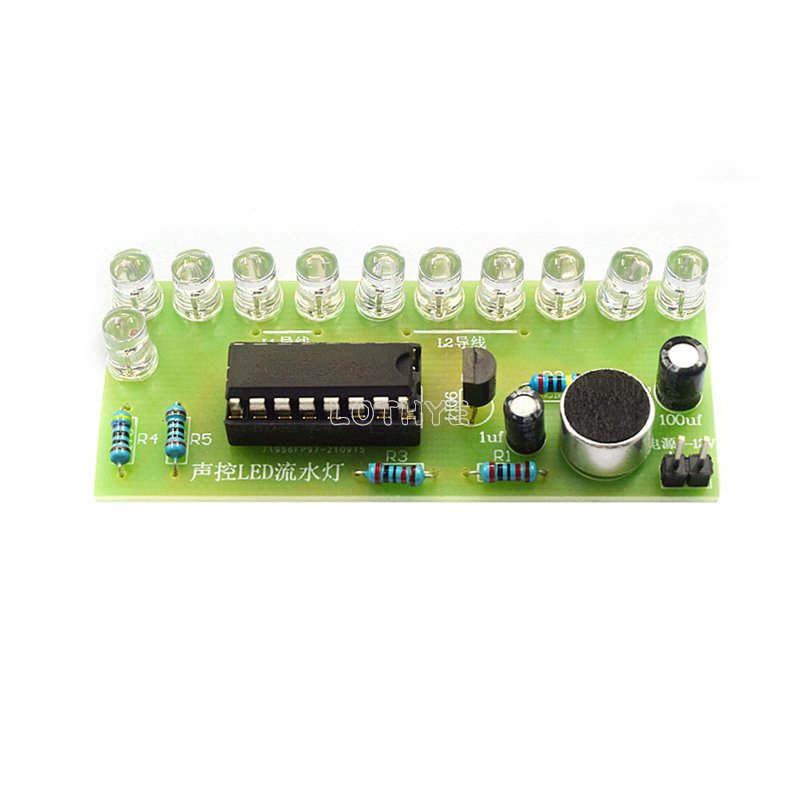 CD4017 Voice Control LED Water - Diy Electronics Gadgets avis et prix