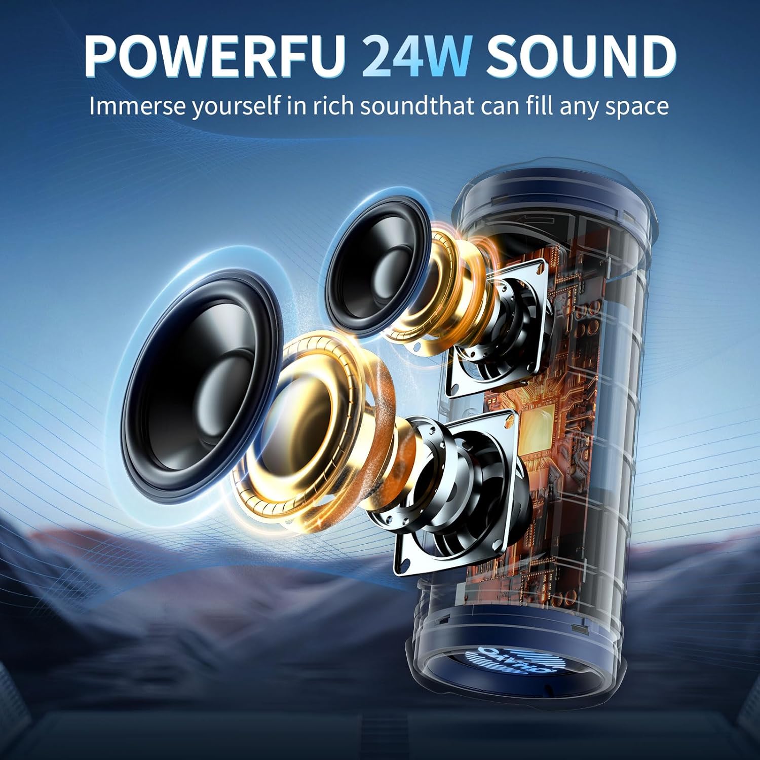 Ohayo S7 Portable Waterpro Blu - Electronics Gadgets To Gift avis et prix