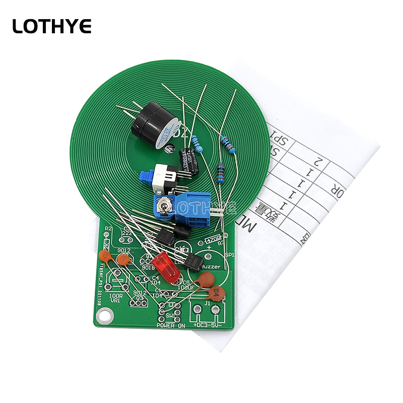 DC 3V-5V Metal Detector Kit DI - Diy Electronics Gadgets avis et prix