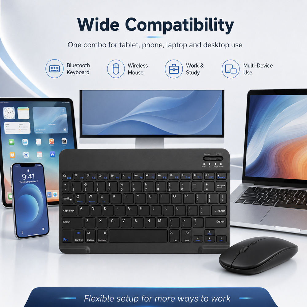 Bluetooth Wireless Keyboard Fo - Wireless Keyboard Mini avis et prix