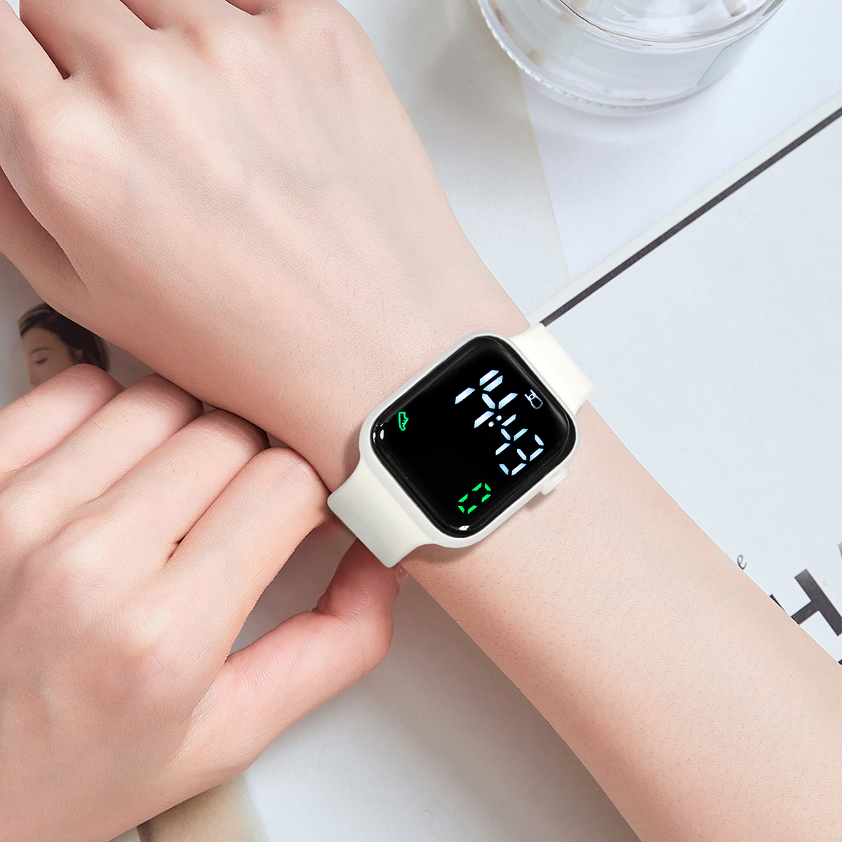 New 2PCS Student Minimalist Sm - Smart Watch Kids avis et prix