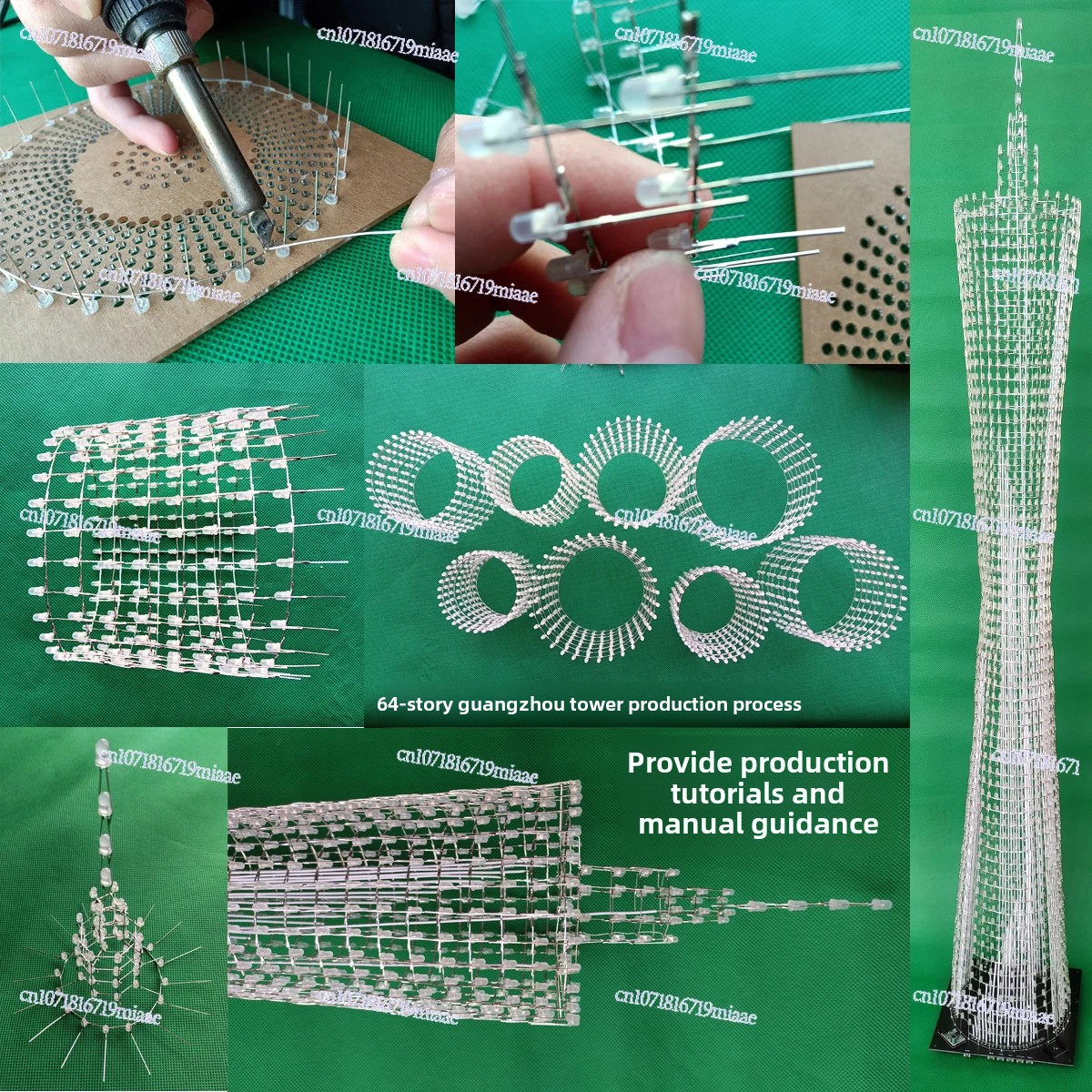 64-Floor Canton Tower DIY Kit  - Diy Electronics Gadgets avis et prix