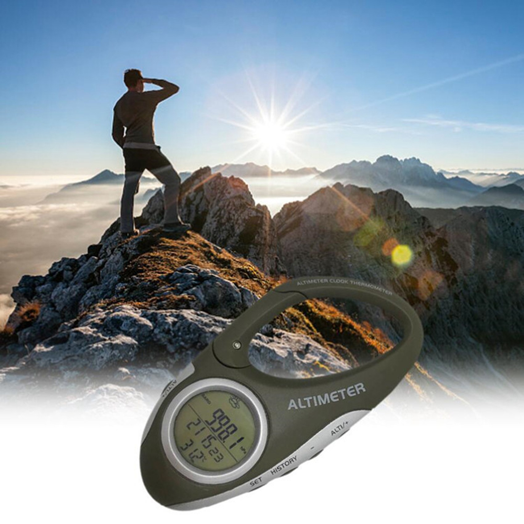Electronic Altimeter Carabiner - Electronics And Gadgets With I avis et prix