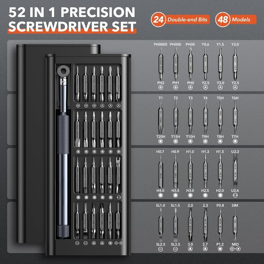 52-IN-1 Precision Screwdriver  - Electronics Gadgets To Gift avis et prix