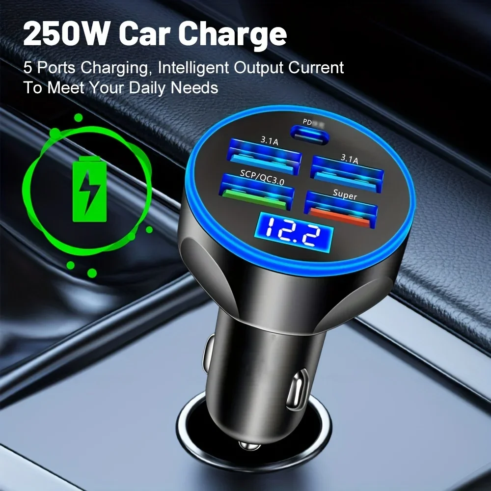 250W Super Fast Charging Car C - Election Electronics & Gadgets Store Woocommerce Theme avis et prix