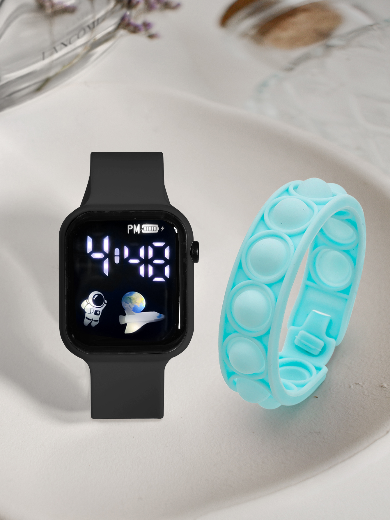 2PCS Children's Smart Watch Br - Smart Watch Kids avis et prix